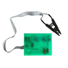 Чтение 8 футов чип Бесплатный Клип адаптер с XP 5,60/5,74/5,84 XPROG-Box ECU программист и Неохлаждаемый параметрический усилитель с USB программатор