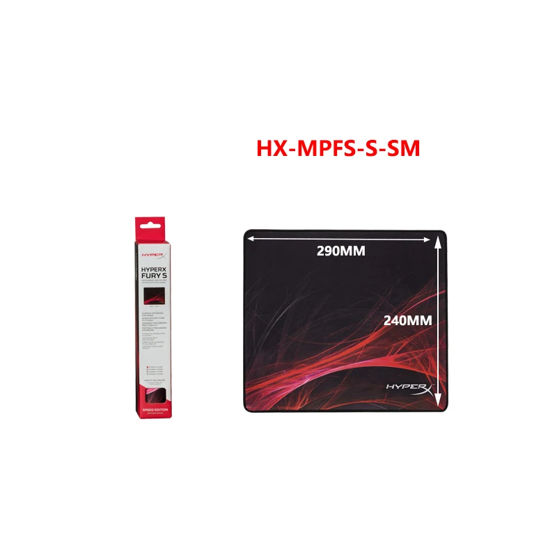 Kingston HyperX Fury S speed Pro игровые коврики для мыши HX-MPFS-S-SM M L XL Размер Профессиональный коврик для мыши для Playerunknown's