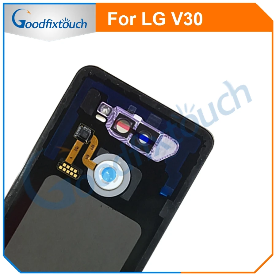 For LG V30 Back Cover Battery Door Back Housing Rear Case With Camera Lens Frame For LG V30 Replacement Parts (17)