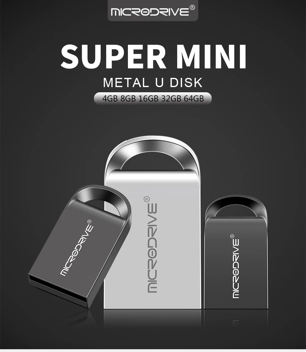 Супер мини металлический usb ключ 4 ГБ USB флеш-накопитель cle usb 32 ГБ Портативный 8 ГБ 32 ГБ 64 Гб 16 Гб карта памяти 128 ГБ флеш-накопитель