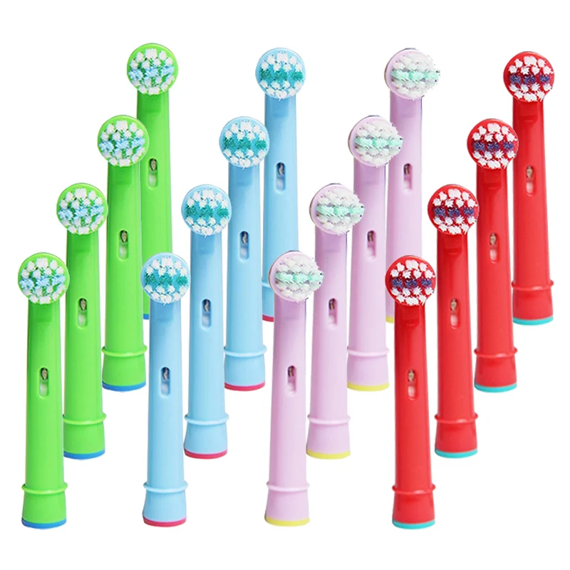 16x электрическая зубная щетка для Oral B Stage Pro Health Kids сменные насадки EB10-4 уход за