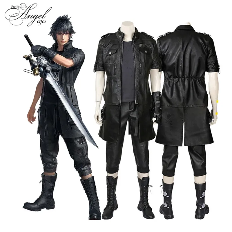 Горячая игра Final Fantasy XV Noctis Lucis Caelum костюм косплей Хэллоуин Вечеринка полный