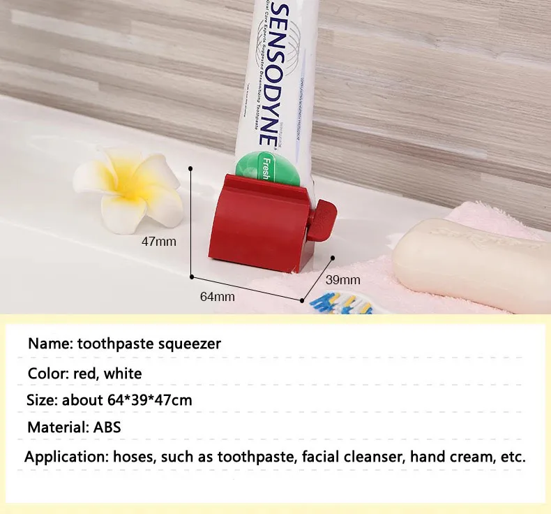 FEIGO Многоцелевой Соковыжималка для зубной пасты экструзионный диспенсер выдавливатель для зубной пасты косметический сжиматель тюбика аксессуары для ванной комнаты F866