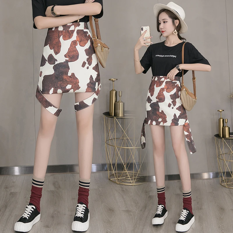 

Summer Fashion Women Camouflage Print Skirt Special Design High Waist Mini Skirt Sexy Women Camo Streetwear Skirt Femme