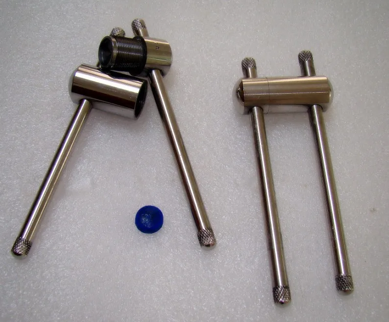 2pcs/lot 11mm billiard cue tip press pool cue tip press snooker cue