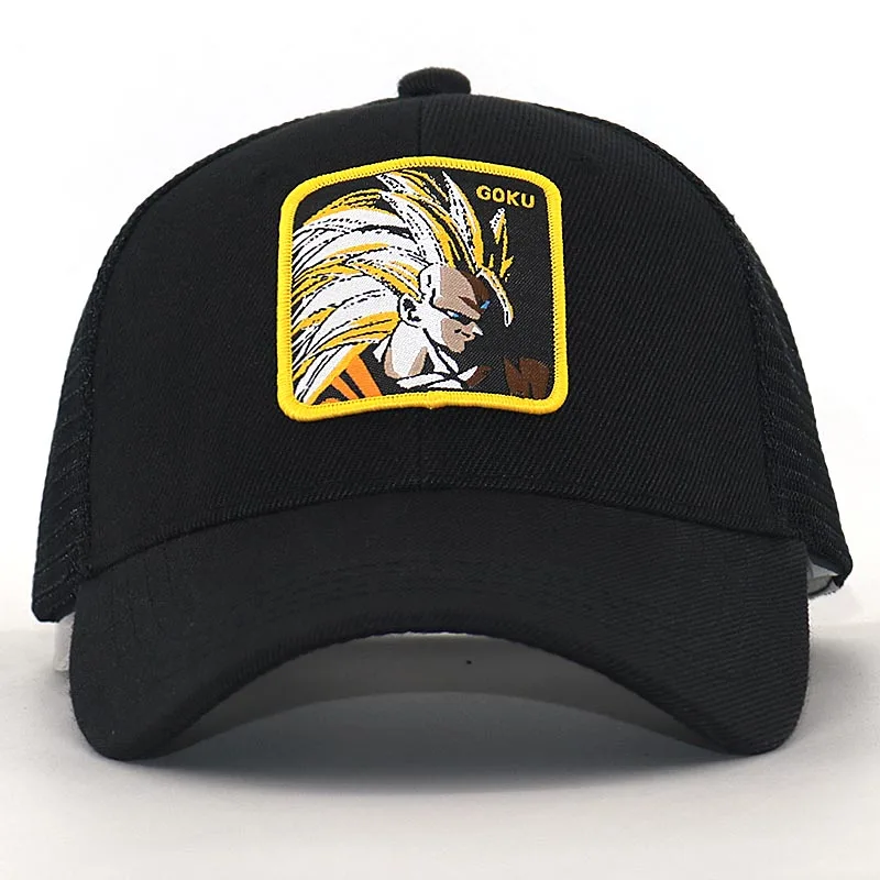 10 Бренд MAJIN VEGETA Dragon Ball, сетчатая бейсболка для лета, хлопковая кепка snapback для мужчин и женщин, хип-хоп кепка для папы, высокое качество - Цвет: 10