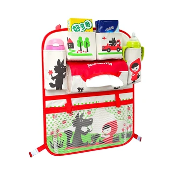 

Folding Baby Stroller Bag Organizer Infant Baby Car Hanging Basket Storage Stroller Accessories With Functional Insulation Bag