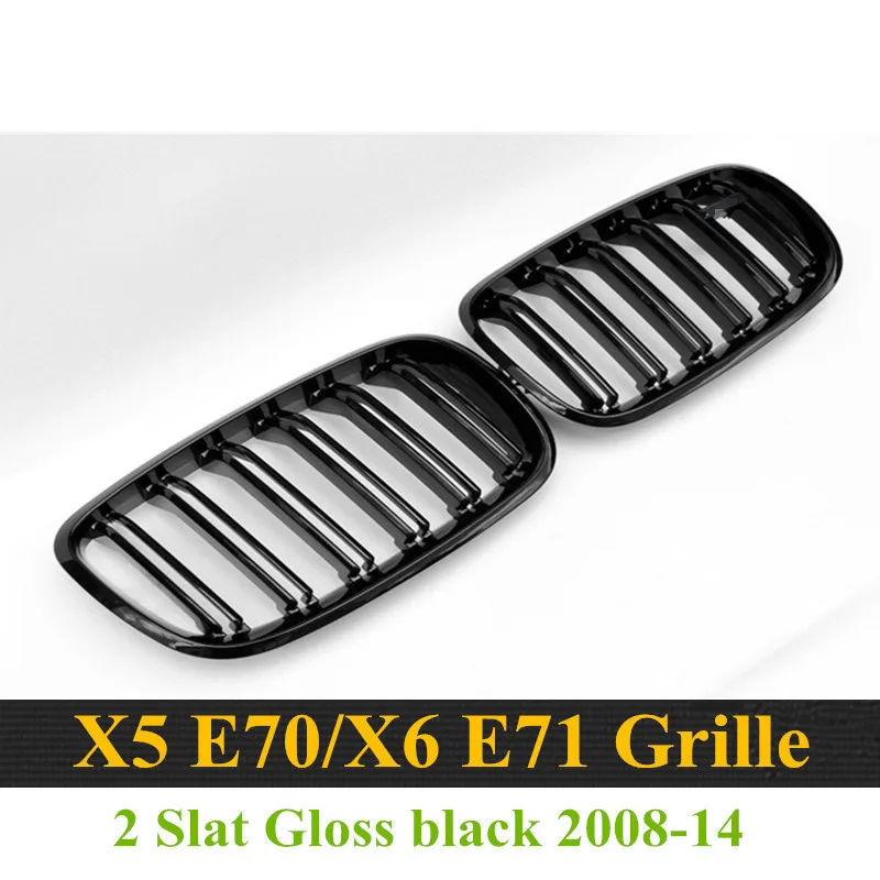 Передняя решетка для BMW X5 Series E70 E71 модель X6 SUV M Sport XDrive 2008 2014 1 пара|Гоночные решетки|