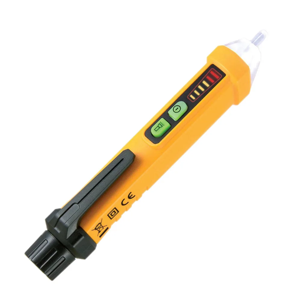Non-contact AC Voltage Tester Pen Non-Contact Elec c Volt Alert Detector Sensor Shaped Detector with Light