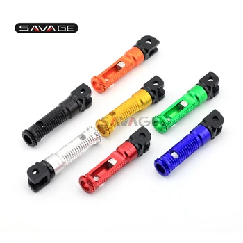 

For BMW S1000RR HP4 S1000R 2010-2017 Motorcycle Accessories CNC Aluminum Rider Front Foot Pegs Footrest Adapter