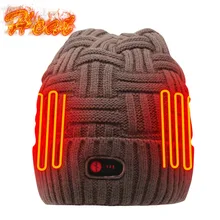 OILOVE унисекс батарея шапка для зимы Спорт на открытом воздухе согреться Тепловая терапия быстрый устройство для запайки пакетов защиты 3 уровня управления