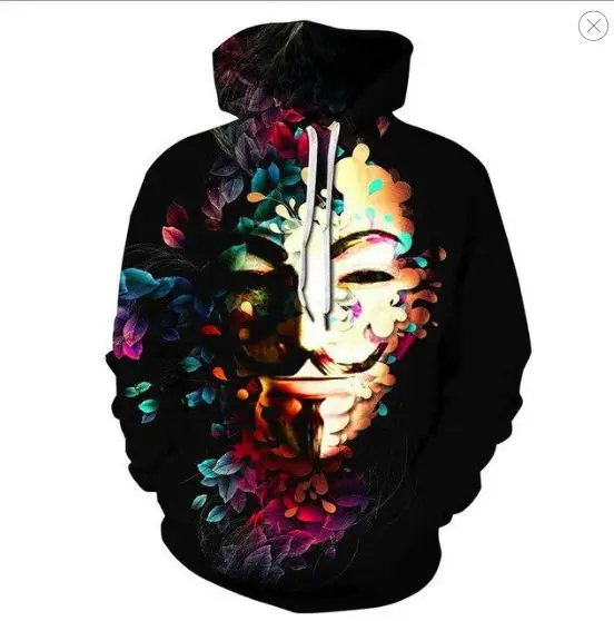 Space Galaxy Hoodies Men/Women Sweatshirt Hooded 3d Brand Clothing Cap Hoody Print Paisley Nebula Jacket - Color: picture color