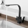 Kitchen Faucets Deck Mounted Mixer Tap 360 Degree Rotation with Water Purification Features Mixer Tap Crane For Kitchen WF-0178 ► Photo 2/6