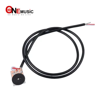 

500K Volume Control Wheel for Guitar Pickup Equalizer System with Cable 16mm*2mm