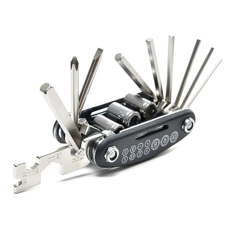 

Hot Bicycle Multi Mini Repair Tool Kit Bike Multitools Pocket Tool MCK99