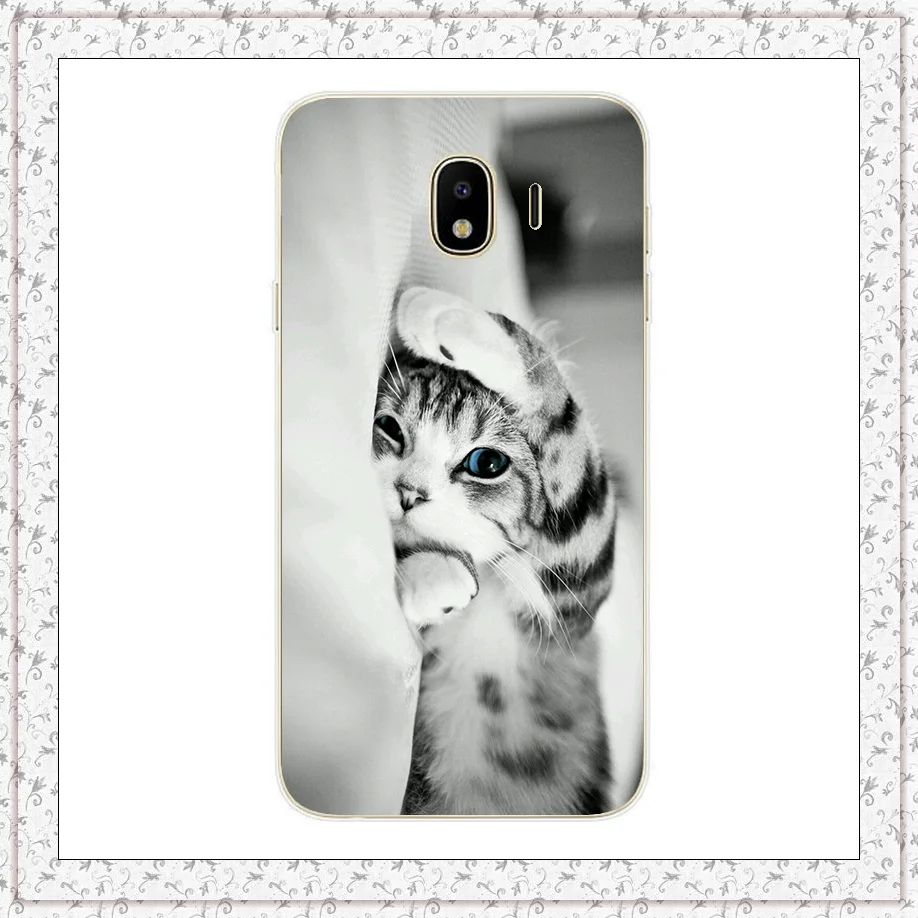 Для samsung Galaxy J4 Чехол Мягкий силиконовый чехол для телефона чехол s для Coque samsung J 4 Plus j 400 415 F Чехлы бамперы Capa - Цвет: 058