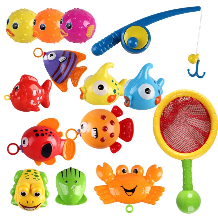 Baby Educational Toys Fishing Toy Rod Net Set Outdoor Bath AliExpress