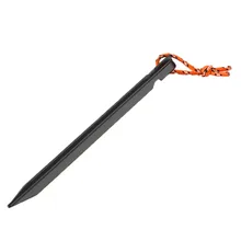 1 x Outdoor Camping Triangular Tent Metal Peg Stake Ground Nail 18cm NEW free shipping