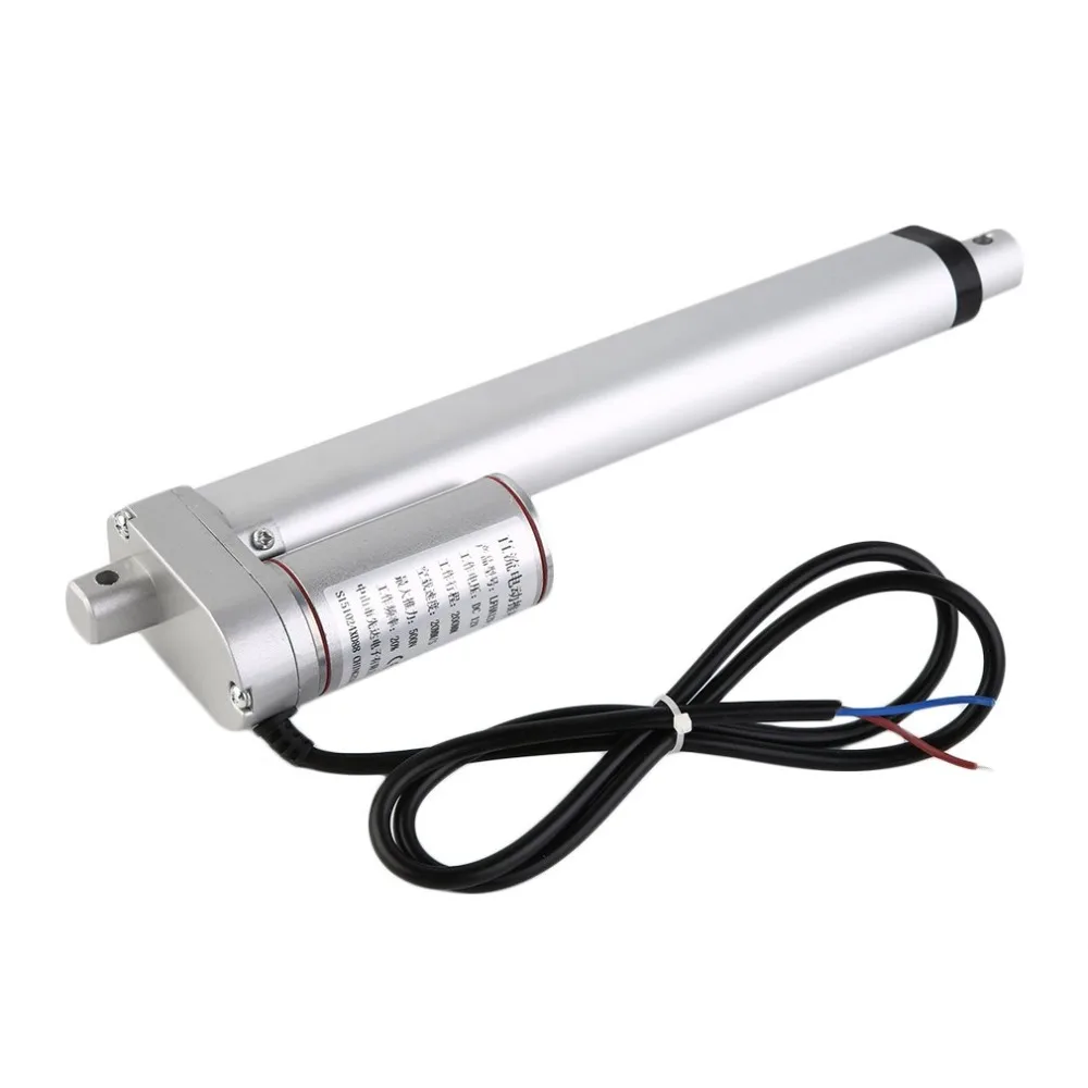 

Multi-function Linear Actuator Motor DC12V 200mm Stroke Heavy Duty 500N load mini electric linear actuator linear tubular motor
