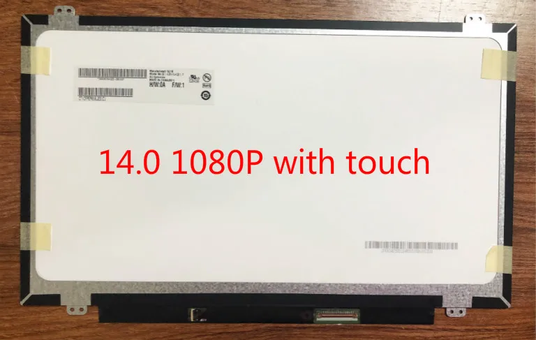 

B140HAK01 B140HAK01.1 touch screen LED LCD Matrix Screen 14" FHD 1080P IPS assembly Display Panel H/W:0A 1