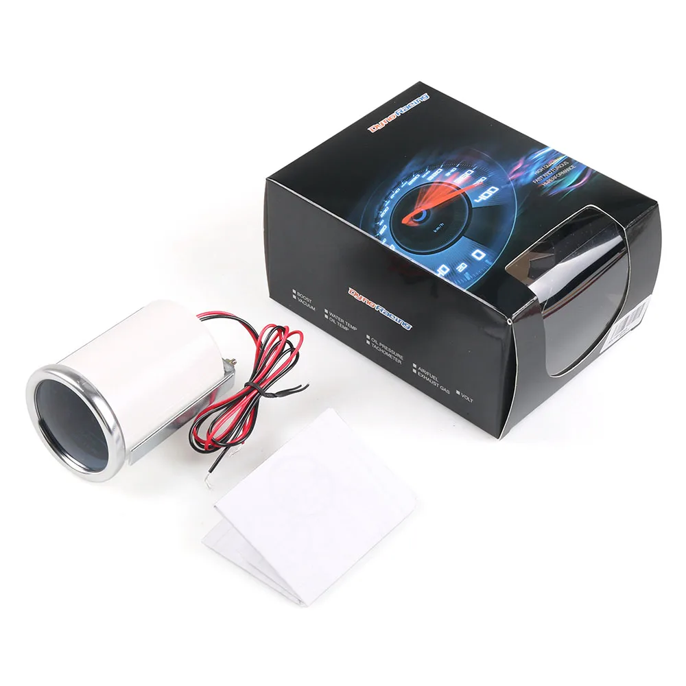 Dynoracing вольтметр "(52 мм) дымовая линза 8-18 вольт датчик напряжения автомобильный измеритель BX101232