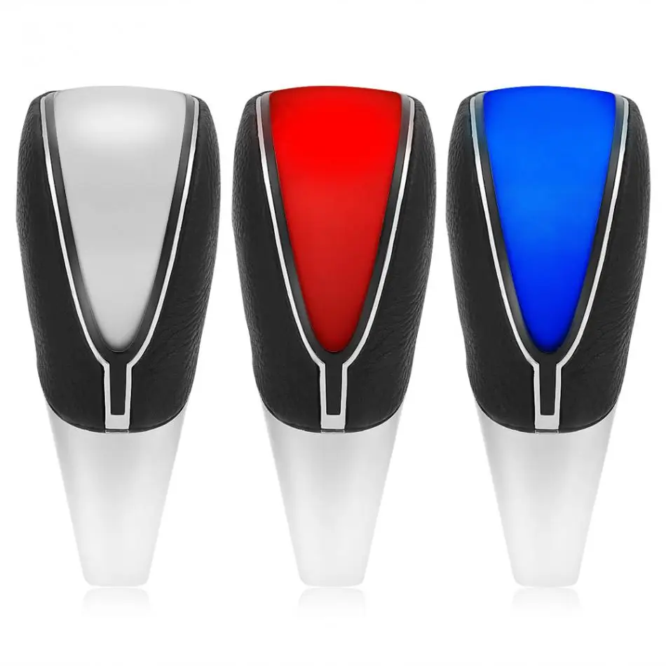

Car Shift Knob Touch Motion Activated LED Light Gear Shift Lever Knob Universal Manual Handbrake Gear Stick Shift Knob Cover