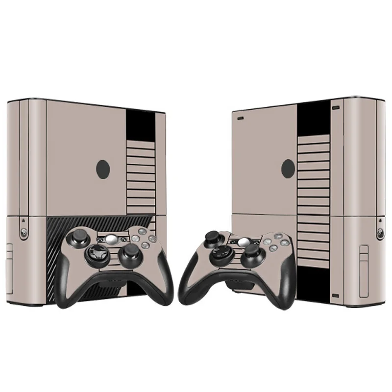 

New Style Protector PVC Material Decal full body Skin Sticker for Xbox 360 E Console and Controller