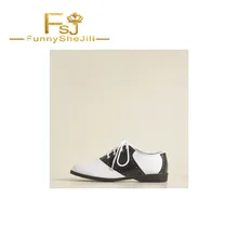 Черный и белый Для женщин оксфорды Обувь на плоской подошве на шнурках Винтаж туфли привлекательного щедрый привлекательные несравненный сексуальные FSJ элегантный