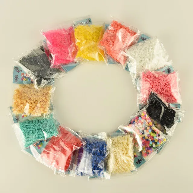 Buy Mini 5 mm Hama Beads 500pcs perler Beads/ Bag No Pegboard Single Colors 100