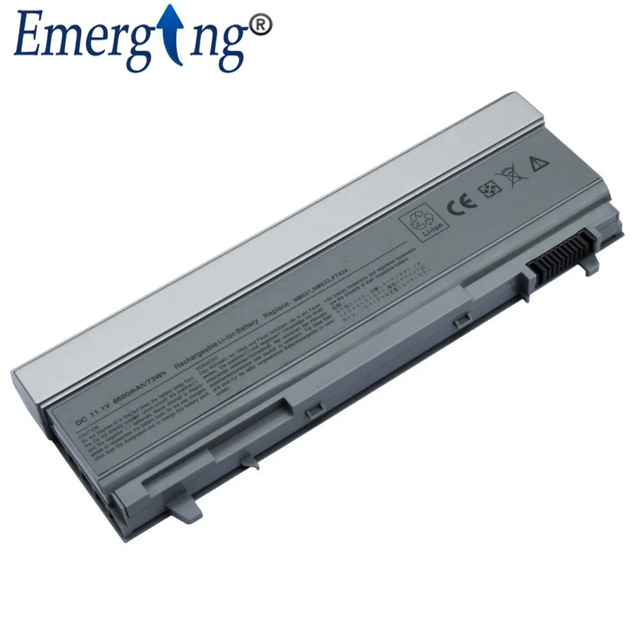 Аккумулятор для ноутбука Dell Latitude E6400 ATG E6500 E6510 PT435 NM633 MP307 E6410 9 ячеек|new laptop battery|battery