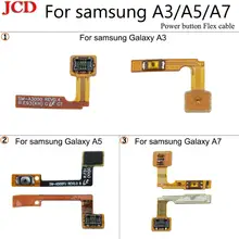 JCD выключатель кнопка гибкий кабель для Samsung Galaxy A3 A5 A7 версия проводящее гибкое заменяемое