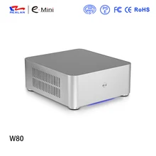 Marke W80 DIY gaming pc-gehäuse desktop computer ohne Stromversorgung Für Büro und Haus Kostenloser Versand