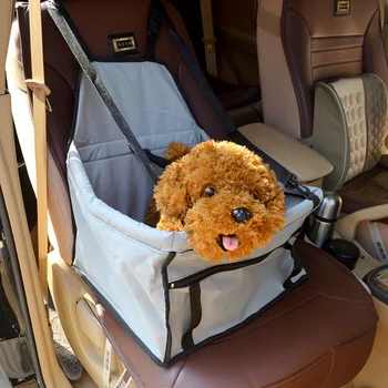 

2017 600D Oxford Pet Dog Cat Car Seat Bag Carriers Small Animal Pet Dog Mat Blanket Safety Belt Cover Mat Protector Waterproof