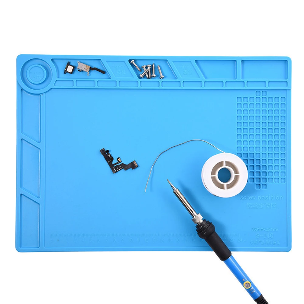 S-140-Heat-Insulation-Silicone-Pad-Desk-Mat-Maintenance-Platform-With-Magnetic-Section-For-BGA-Soldering (1)