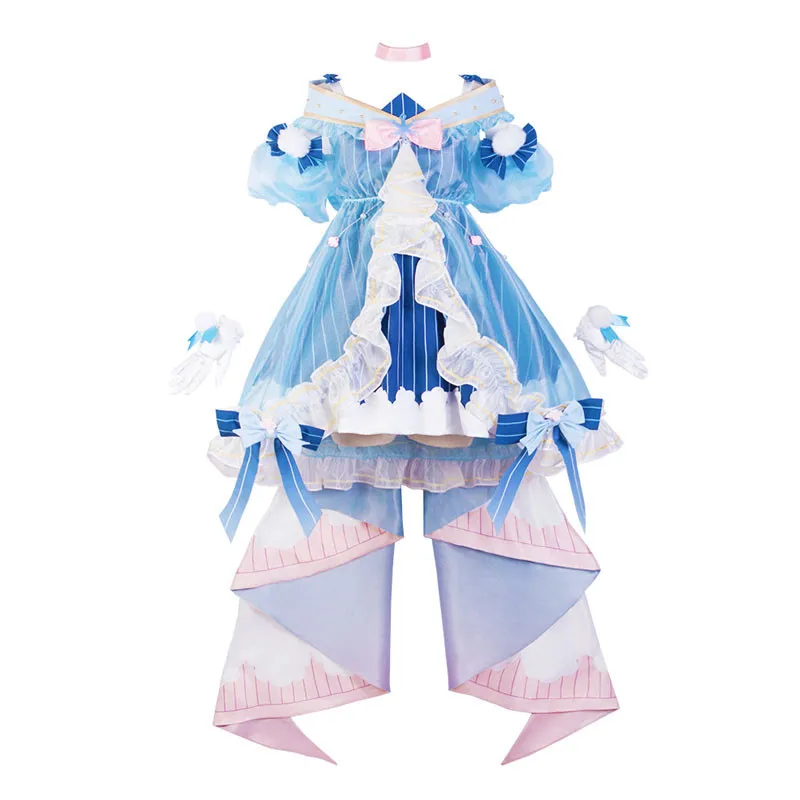 

Anime Vocaloid Figure Miku Cosplay Costumes Hatsune Miku Lolita Princess Dresses Synthetic Hair Wigs Cosplay Women Girl Clothing