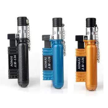 

Hot Compact Butane Jet Pipe Lighter Torch Lighter Fire Windproof Spray Gun Turbo Cigar Lighter 1300 C NO GAS