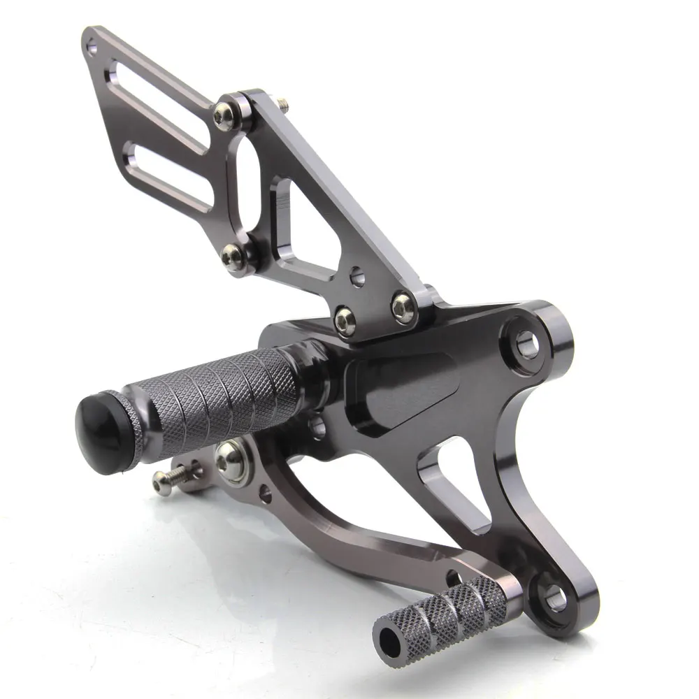 Регулируемая опора для ног из титана и алюминия с ЧПУ Yamaha YZF R1 2009 2010 2011 2012 2013