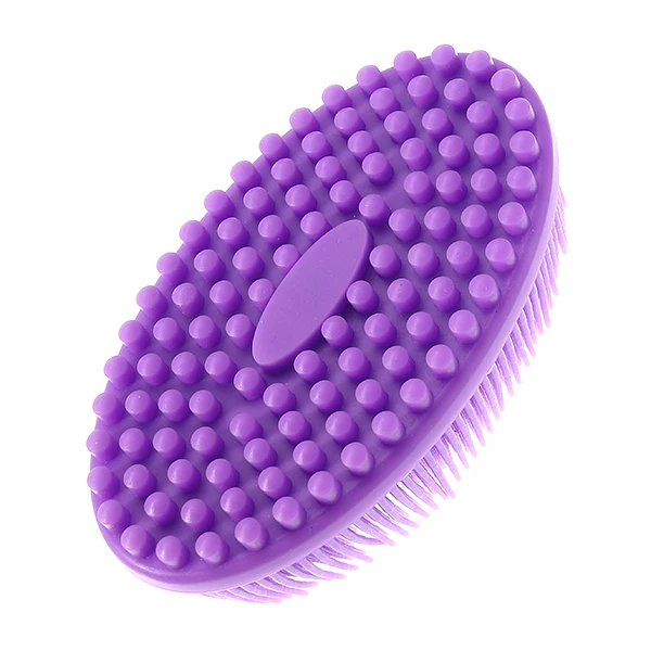 Multi-Use Soft Silicone Massage Cleaning Brush Baby Shower Bath Shampoo Relaxation Scalp Comb