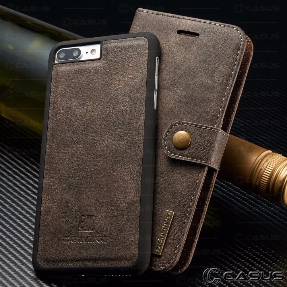 

For iPhone 6 6 Plus Case PU Leather Removable Wallet Magnetic Flip Card Case Cover For iPhone For iPhone 6S 6S Plus