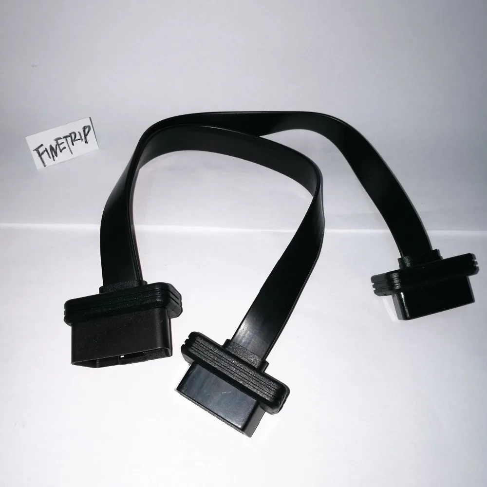 Male to Dual Female Y Connector 30cm splitter (2)