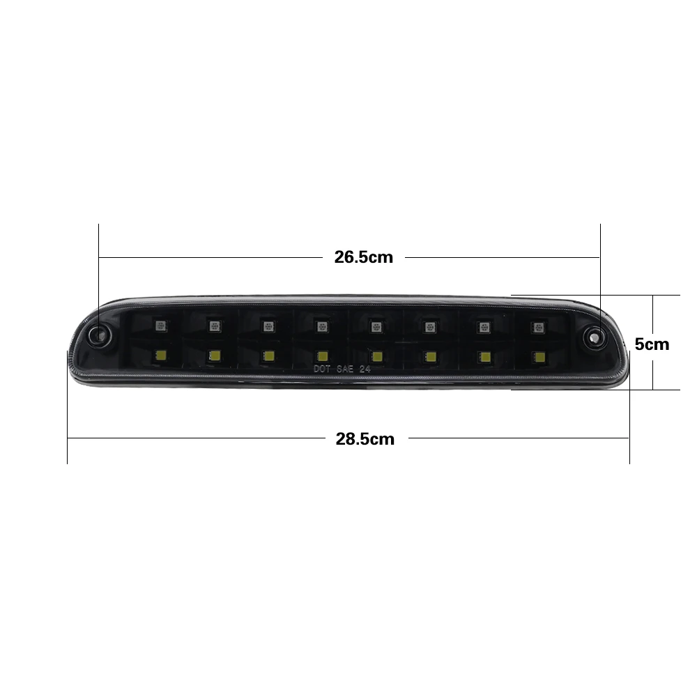 Водонепроницаемый высокий стоп крыша грузовой светодиодный 3-й третий тормоз светодиодный фонарь для Ford Ranger F250 F350 1999