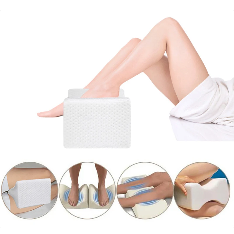 

Memory Foam Leg Pillow Knee Pillow Therapy Pillow for Back Pain Knee Hip Foam Knee Pillow Improves Circulation Memory Foam Hip