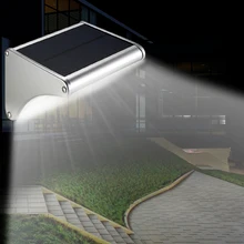 24 светодиодный водонепроницаемый светодиодный солнечный свет PIR датчик движения Открытый сад для ландшафтного двора тропинка лампа для дома на открытом воздухе