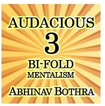 Audacioso 3:: Bi-Fold Mentalism por Abhinav Bothra truques de mágica