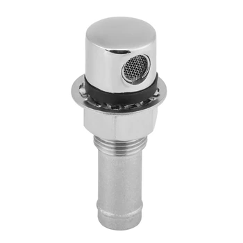 

Marine Boat Straight Fuel Gas Tank Vent With Mounting Gasket Hardware Fitting Durable Parts