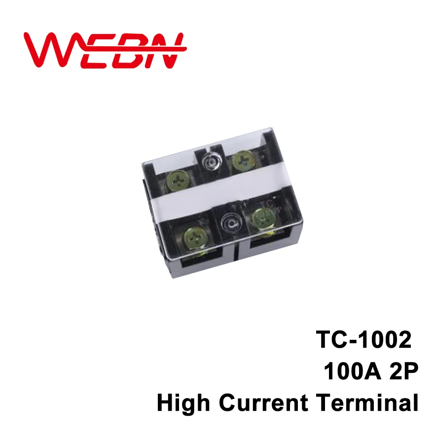 Buena calidad precio barato alta corriente terminal tc 1002 100a fijo