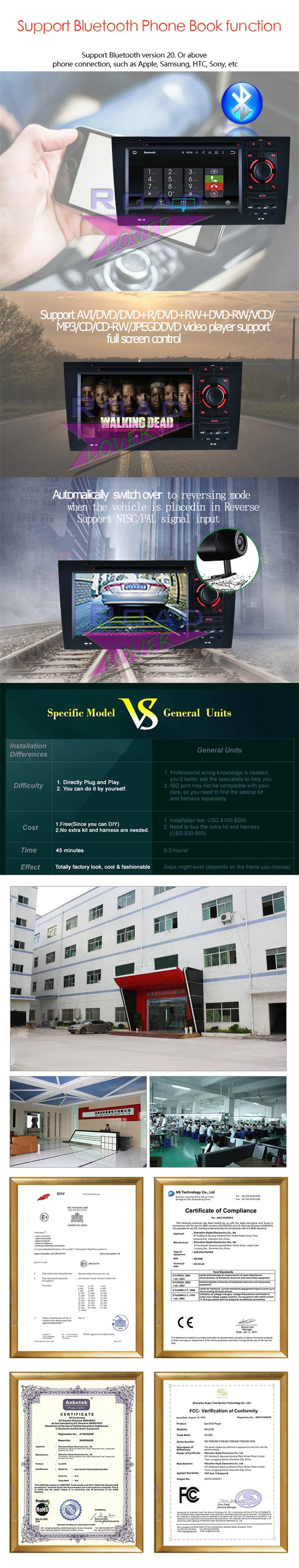 Top Roadlover Android 9.0 Car Media Center DVD Player For Audi A6 1997-2004 Stereo GPS Navigation Radio Automagnitol 2 Din Octa Core 7