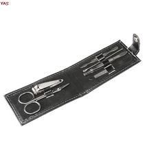 6 в 1 Набор для маникюра, педикюра, маникюра, набор инструментов для ногтей, щипчики для ухода за ногтями, ножницы, дорожный набор, инструмент для ухода за ногтями