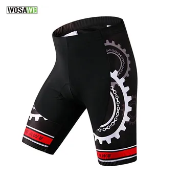

WOSAWE Pro Men Cycling Shorts Mountain Bike Riding Bicycle 3D Padded Gel downhill mtb shorts bermuda ciclismo