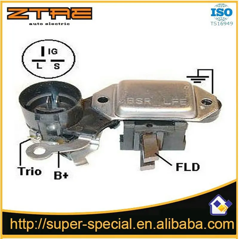 

Alternator voltage regulator,IH253,VR-H2000-29B,YR-708B,233893,8-94156-590-0,IVR-762,23215-C6800,TR2749,L225-8315